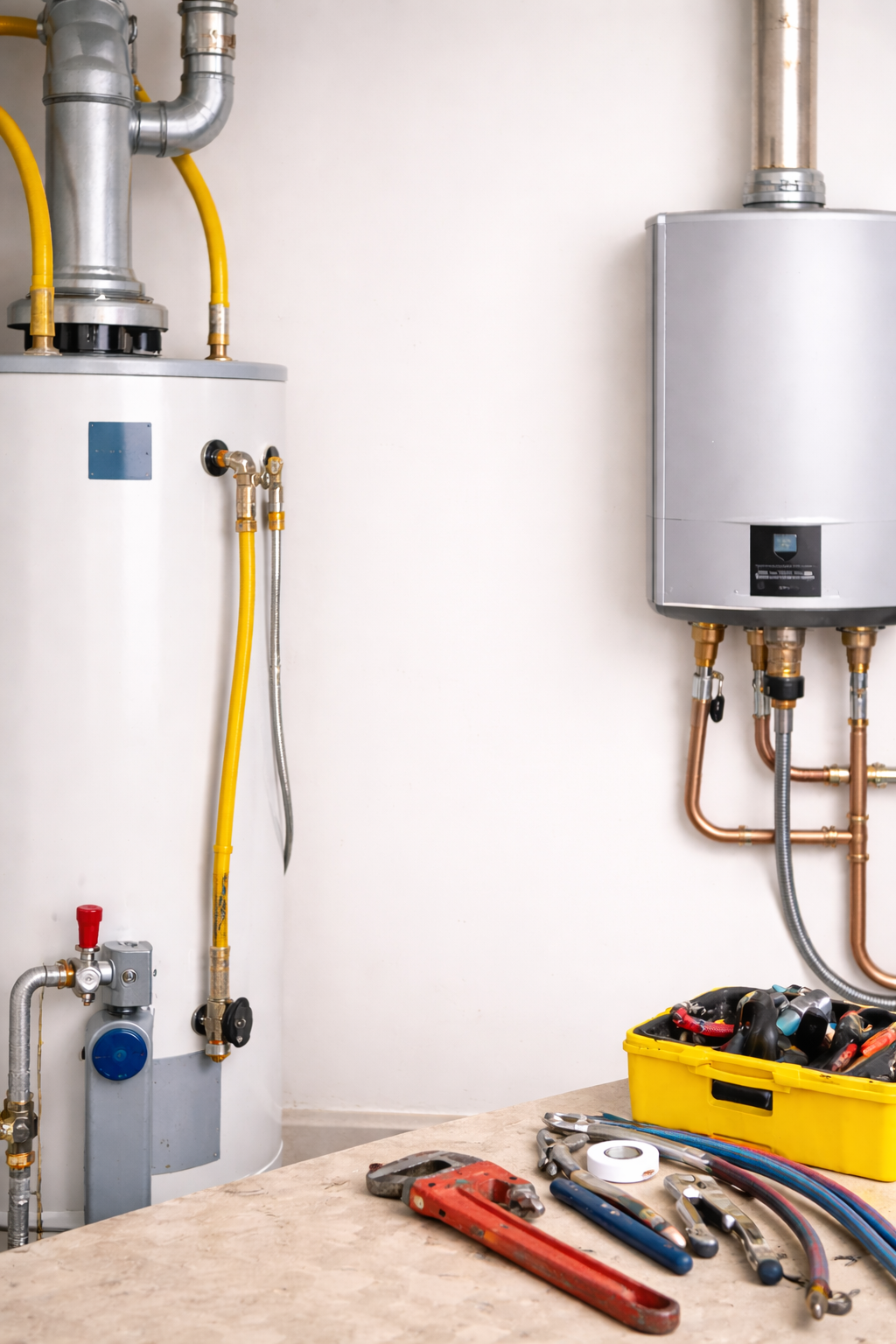 Water heater services