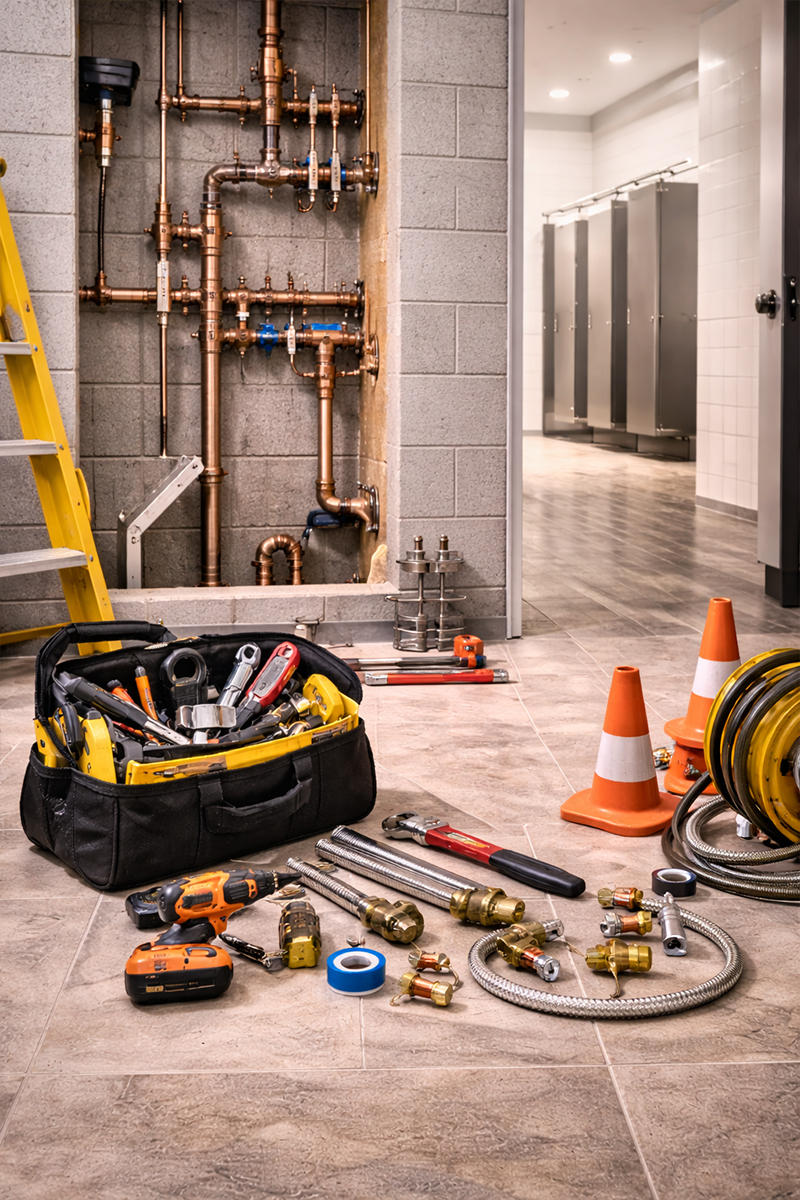 Commercial plumbing and construction services